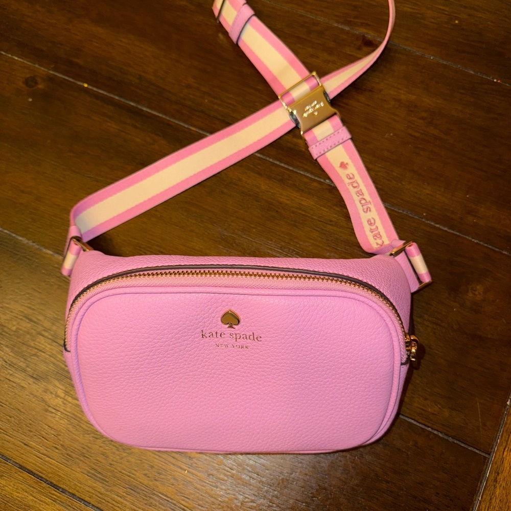 Kate Spade Pink Leather Crossbody/Belt Bag